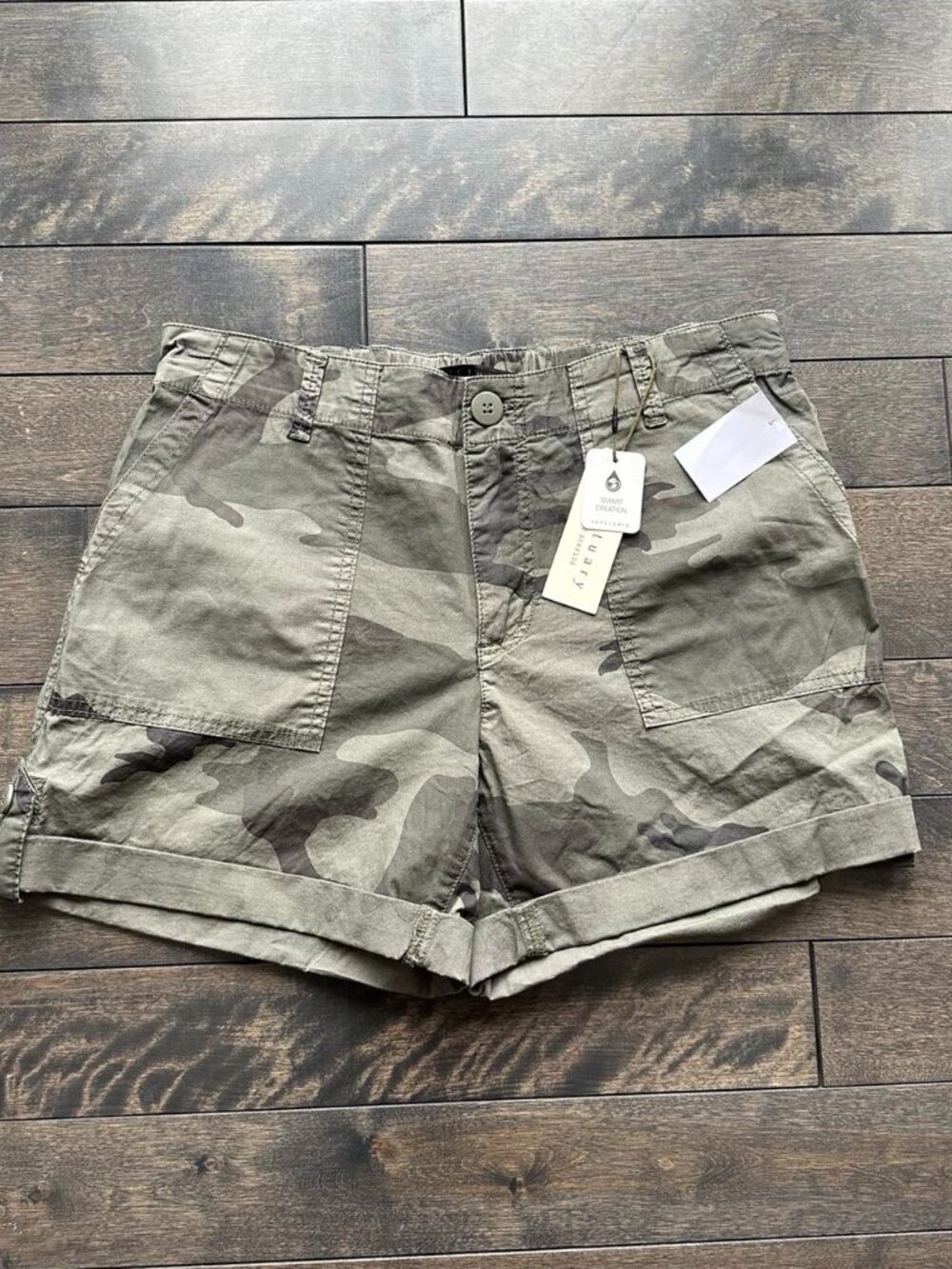 Sanctuary Cotton Camo Shorts - new with tags